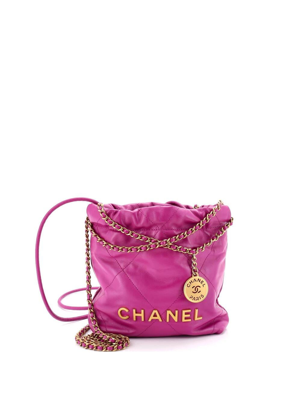 Chanel 22 Chain Hobo Quilted Calfskin #248441C48B